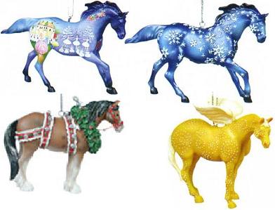 Trail of the Painted Ponies, Christmas 2004 Ornament Set
