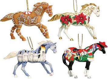 Trail of the Painted Ponies, Christmas 2007 Ornament Set