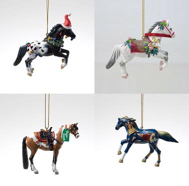 Trail of the Painted Ponies, Christmas 2011 Ornament Set
