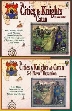 Cities and Knights of Catan with Expansion Set