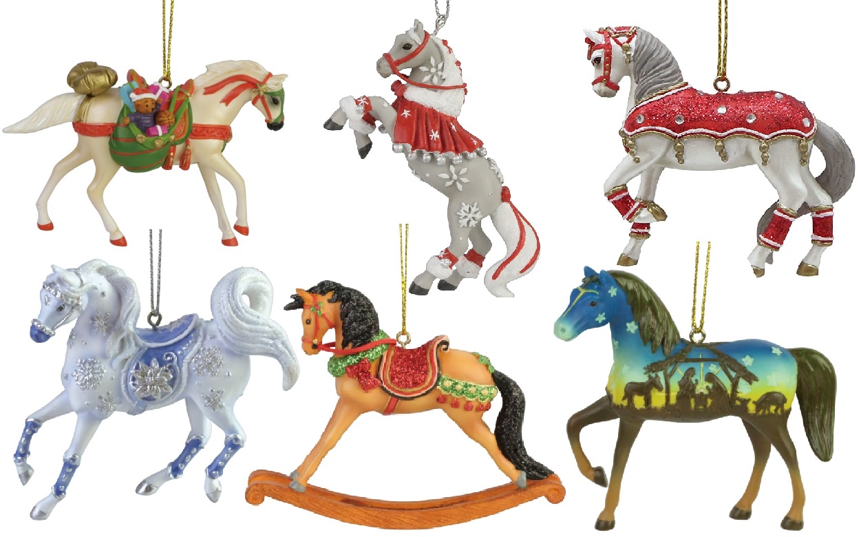 Trail of the Painted Ponies, Christmas 2021 Ornaments