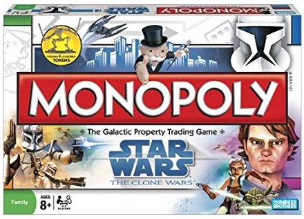 Star Wars The Clone Wars Monopoly
