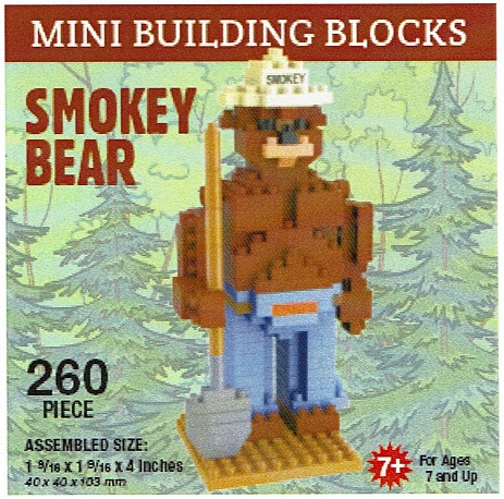 Smokey Bear Mini Building Blocks