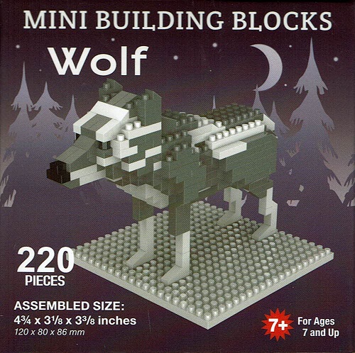 Wolf Mini Building Blocks