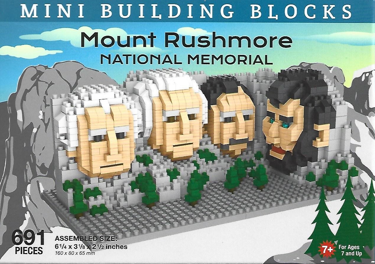 Mount Rushmore National Memorial Mini Building Blocks