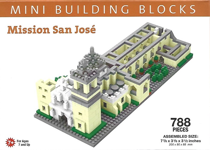 Mission San Jose Mini Building Blocks