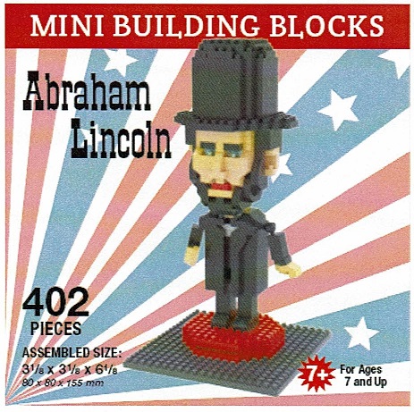 Abraham Lincoln Mini Building Blocks