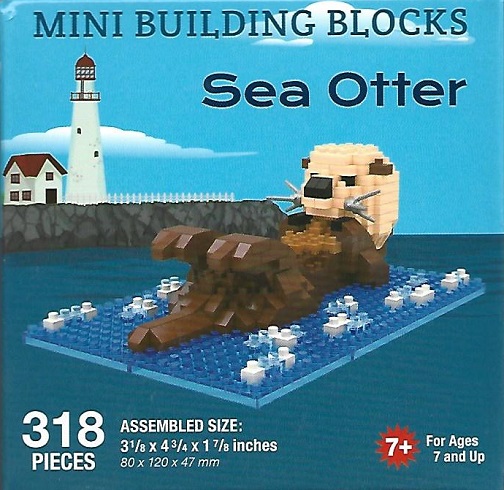 Sea Otter Mini Building Blocks