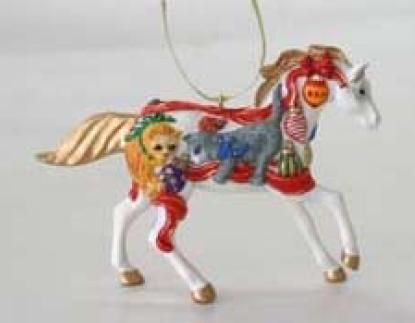 Christmas Kittens Pony Ornament