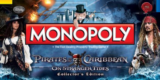 Pirates of the Caribbean On Stranger Tides Colletor's Edition Monopoly
